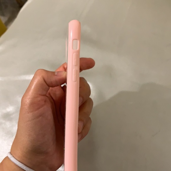 Pink Butterfly Glitter iPhone XR Case - Picture 7 of 10